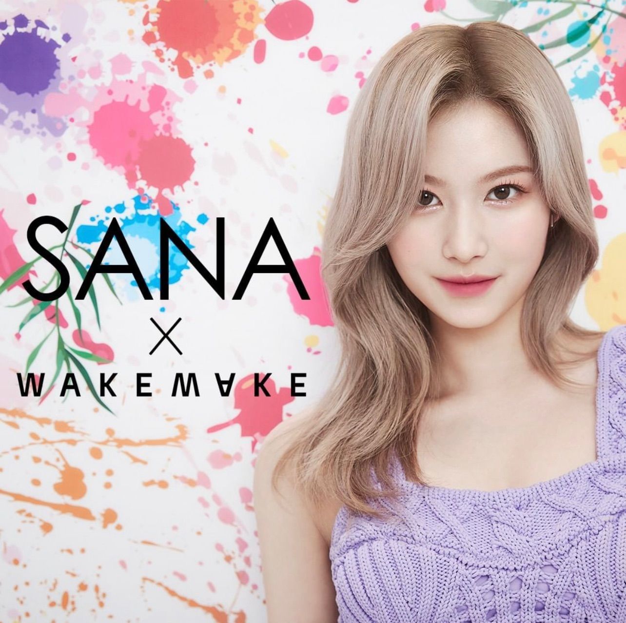 TWICE〜 サナ フォトカード WAKEMAKE アピュー 韓国コスメ