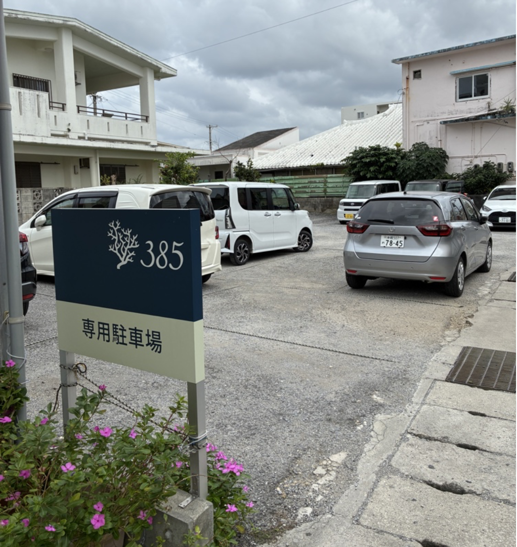 hotel385駐車場