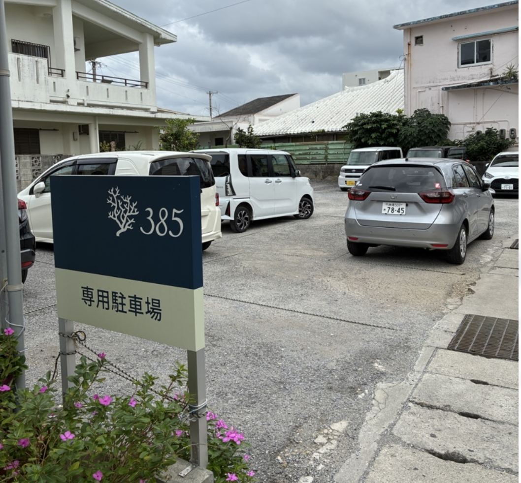 hotel385駐車場