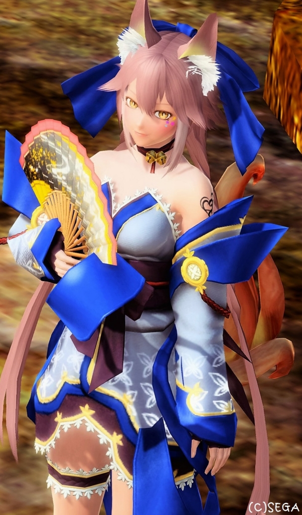 りあと無限のキャラクリ キャス狐編 Union Pso2