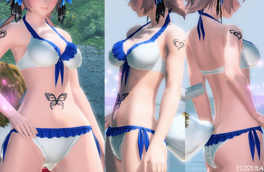 6 14のメンテナンスまでだよ ナギサスイムウェア Ba Union Pso2