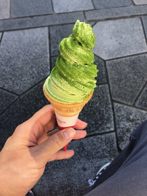 宇治抹茶ソフトクリーム