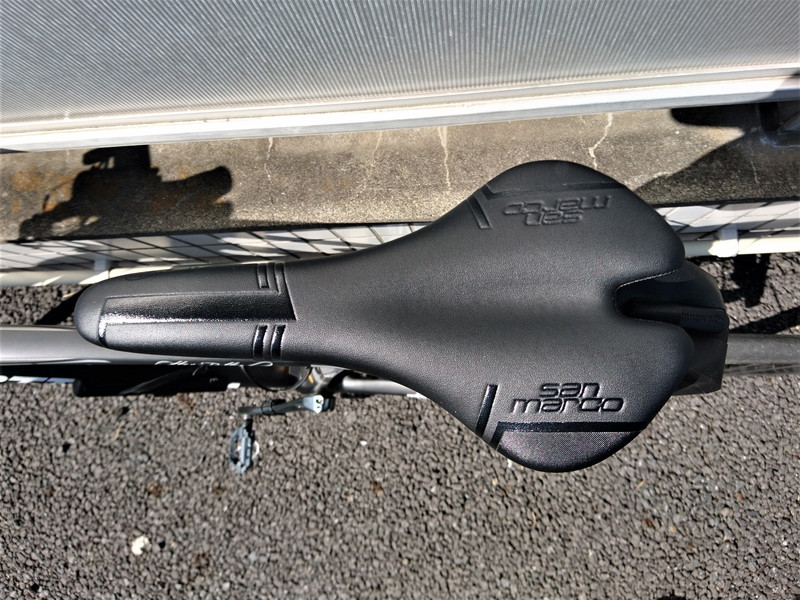 ボッテキア・オッタビオ号のサドル、Selle san marco 「Aspide RACING ...