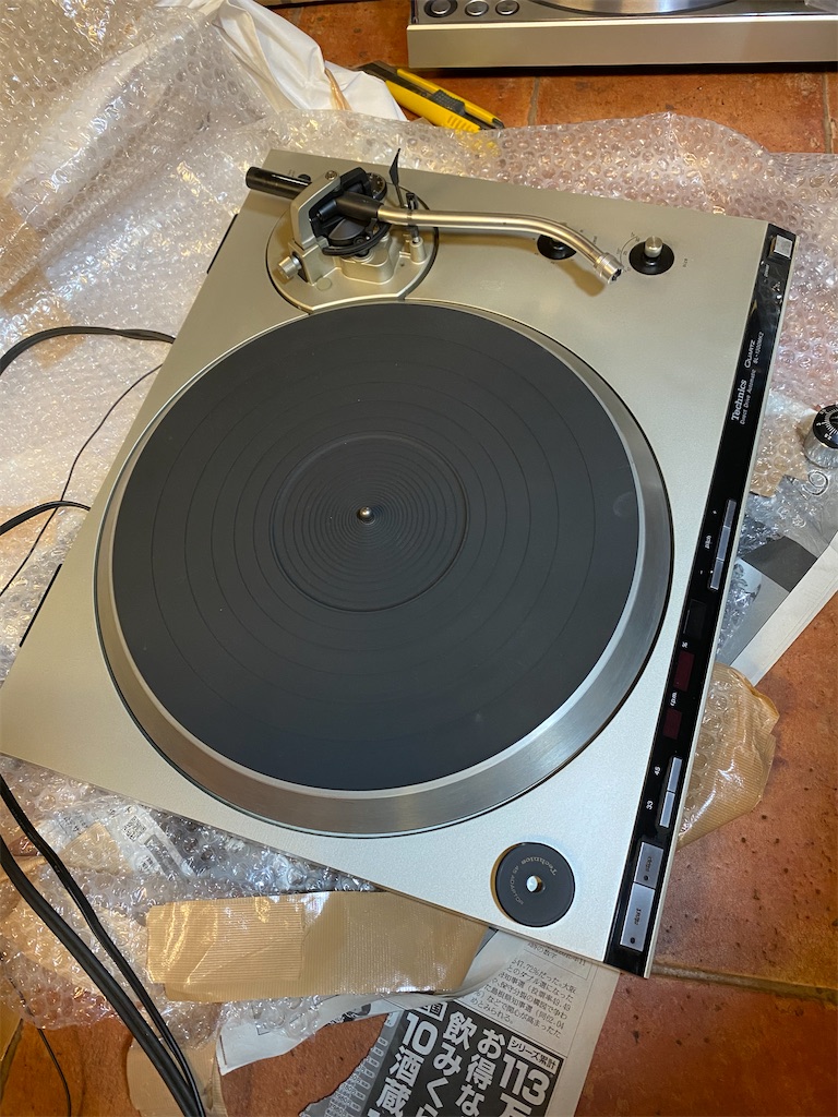Technics SL-1300MK2 メンテ品 SL-1300mk2 修理 その1 - osakanatarouのオーディオ修理ブログ