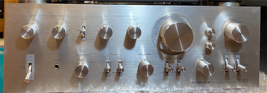 Pioneer パイオニア SA-8900II プリメインアンプ音出し確認済み