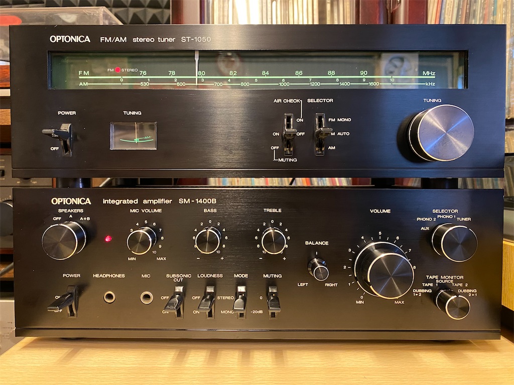 OPTONICA SM-1400B - osakanatarouのオーディオ修理ブログ