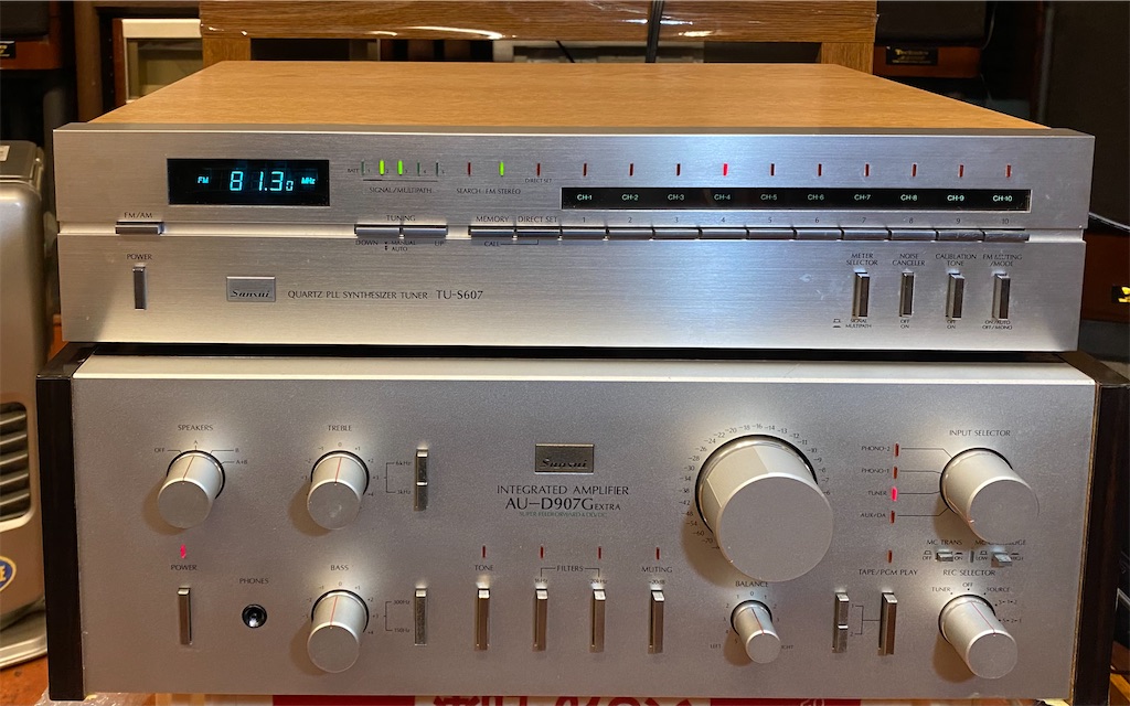 サンスイ AU-D907G EXTRA - osakanatarouのオーディオ修理ブログ サンスイ AU-D907G EXTRA - osakanatarouのオーディオ修理ブログ