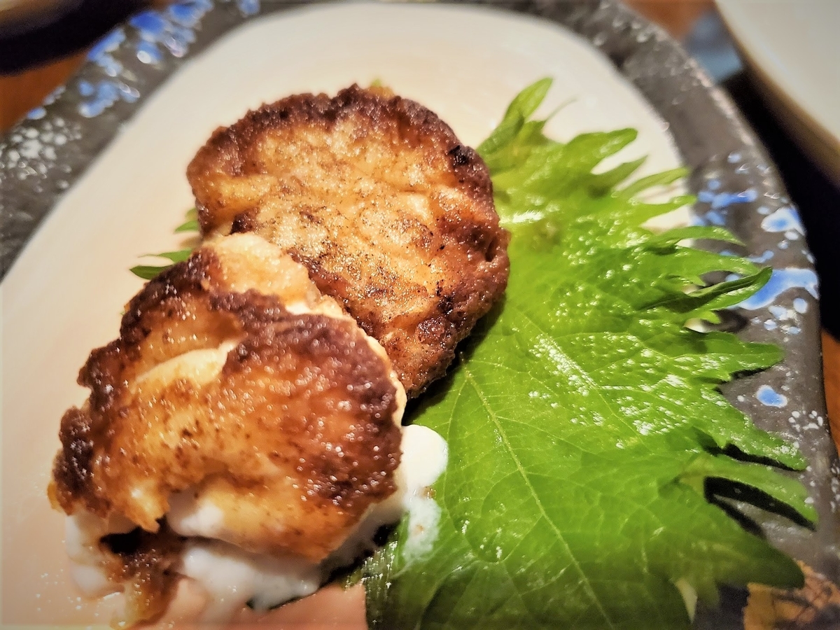 鱈白子のムニエル