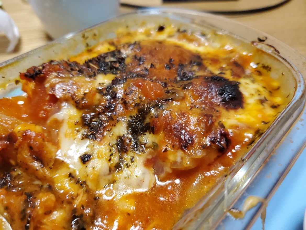 ナスとトマトのオーブン焼き