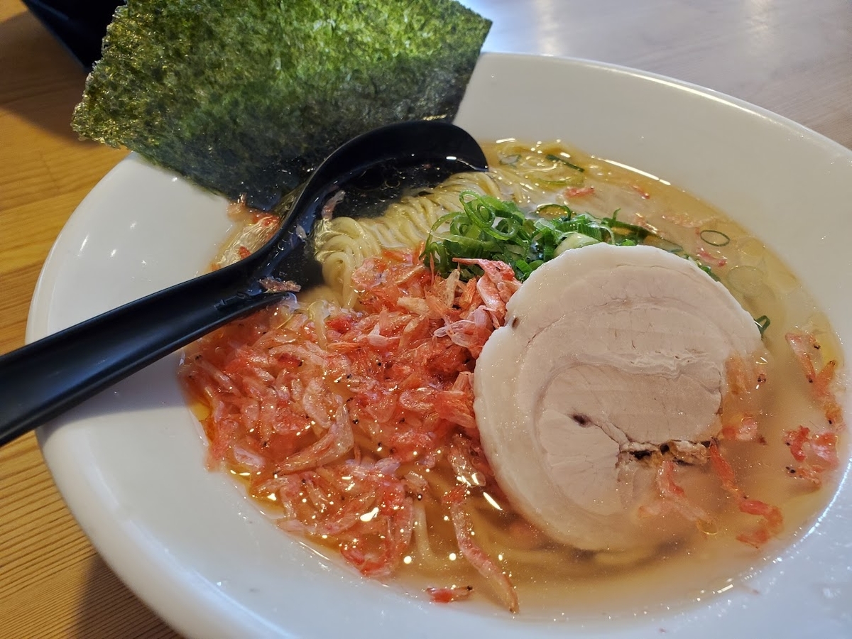 淡麗海老塩ラーメン,すみそば,陽向,ラーメン
