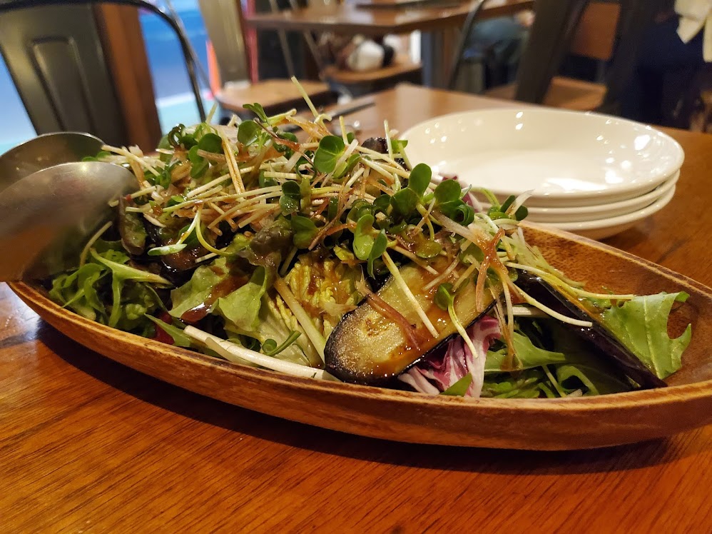 魚串,ごち,サラダ