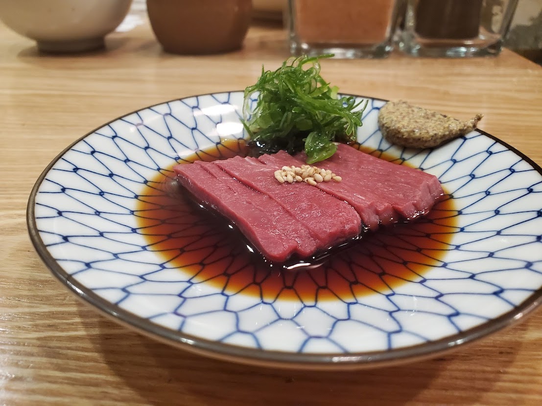 牛ハツ刺し
