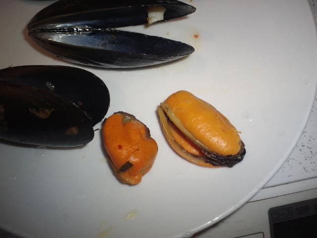 業務スーパー ムール貝 バターガーリック味 454ｇ258円 税抜 底辺ブログ