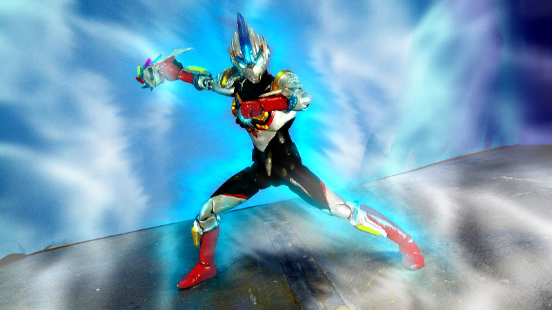 フィギュアーツ改造 ウルトラマンオーブ オーブトリニティ じゃがりこ堕天録