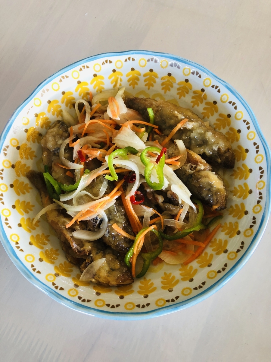 適当料理 アジの南蛮漬け ふわりブログ