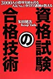 3000人の指導実績を誇る人気No.1カリスマ講師が教える 資格試験の合格技術