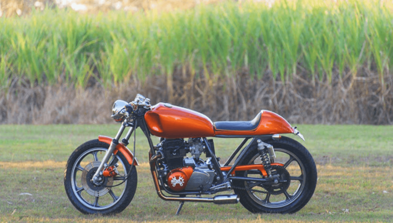 カスタムバイク ☆SLYFOX CUSTOMS KZ440カフェレーサー - 気になるバイクニュース。