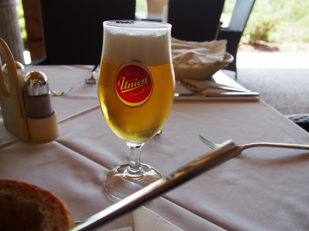 スロベニアで飲んだピルスナー