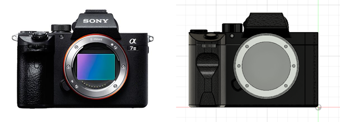 データ公開中】Fusion360でα7III