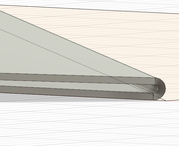 fusion360_ヘミング曲げ