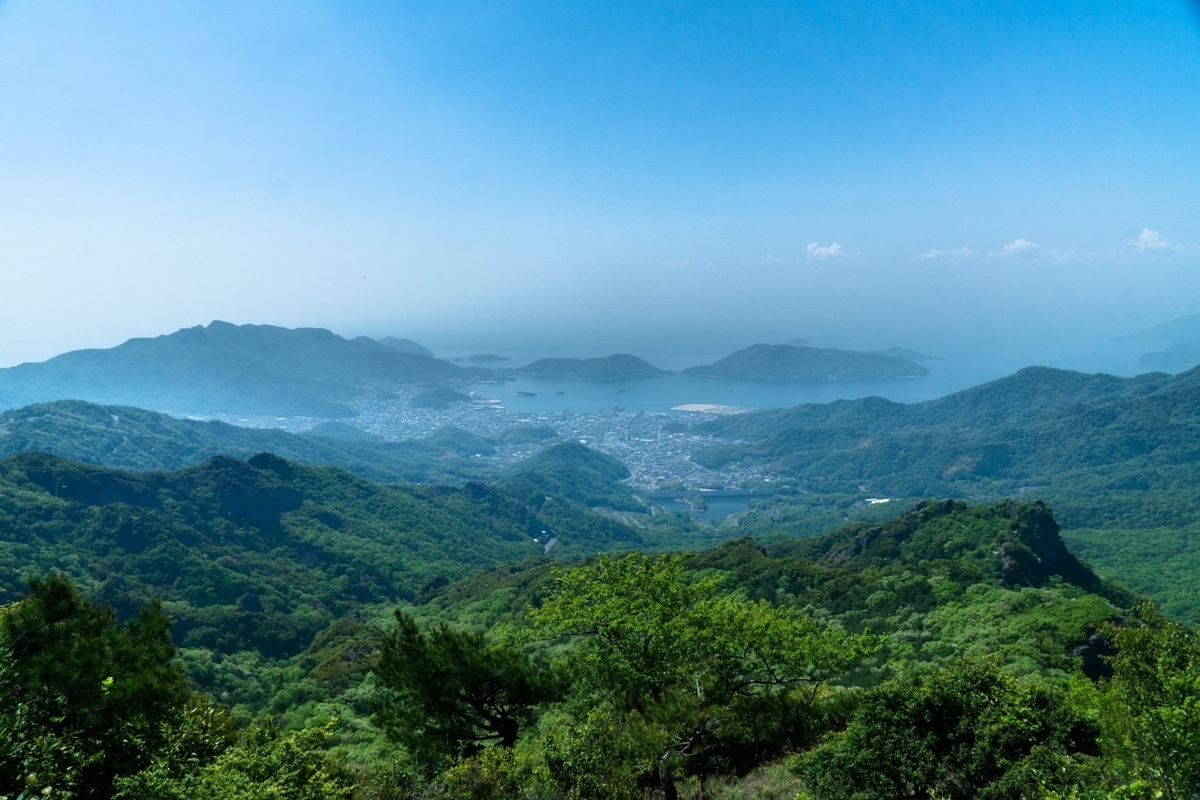 f:id:temcee:20190506213039j:plain 小豆島・寒霞渓からの風景