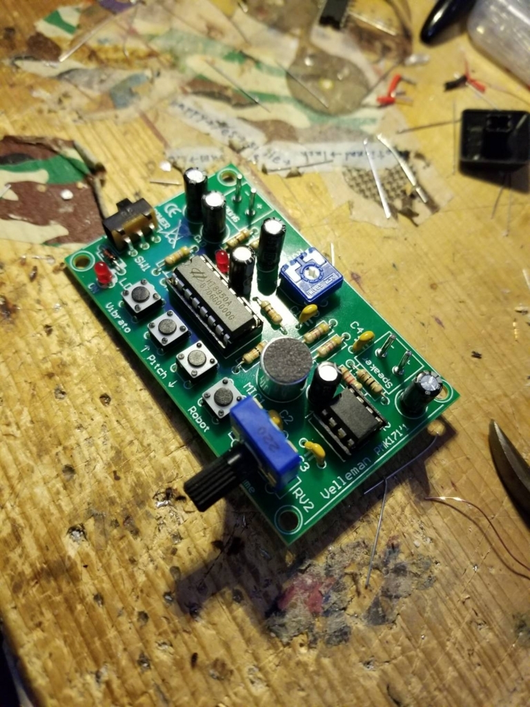かっこいいサイバーマスクを作る 後編 自由研究をします