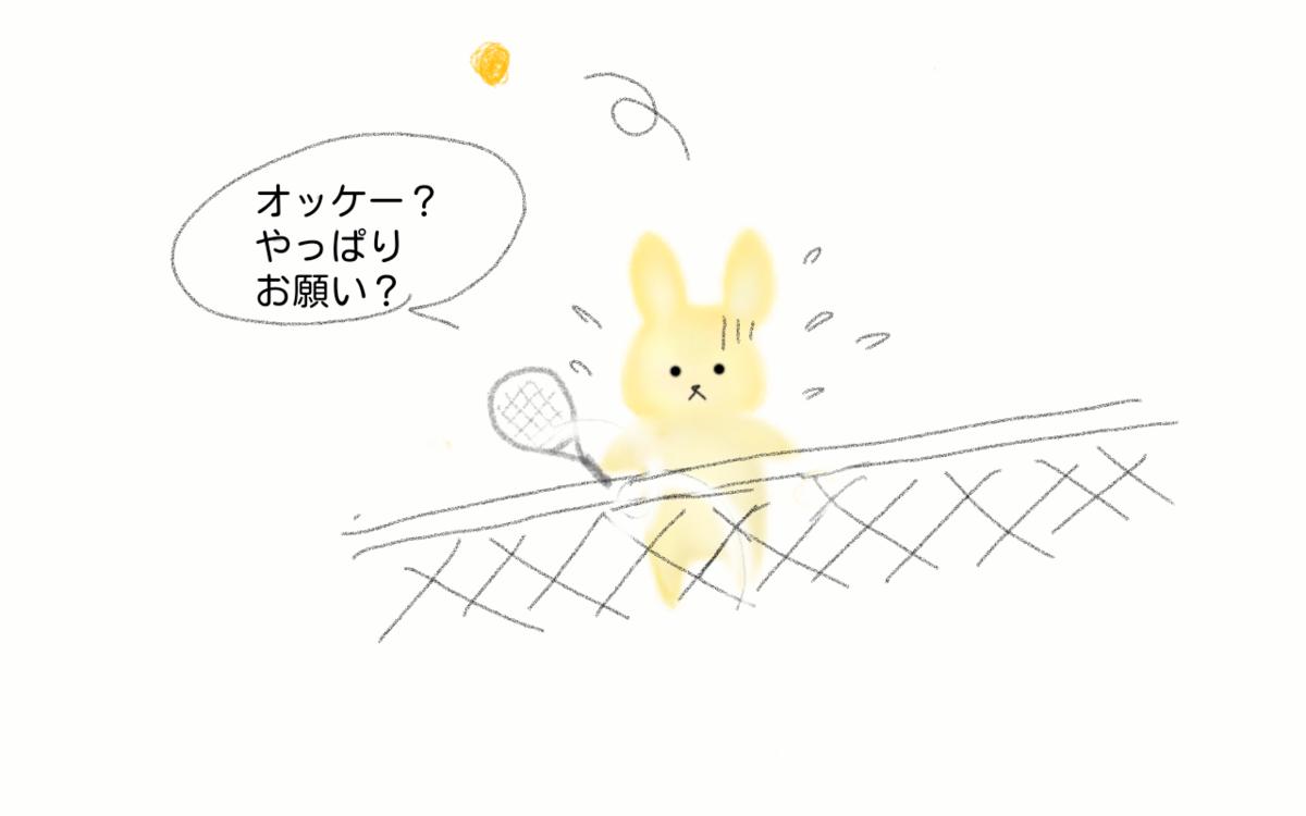 テニス 女ダブ ストレートロブを攻略したい Tennismama S Blog ママのテニス日記