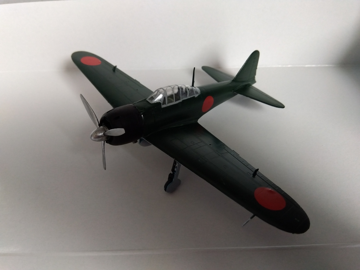 1/72スケールモデル零式艦上戦闘機22型の製作/ニーアレプリカント二周