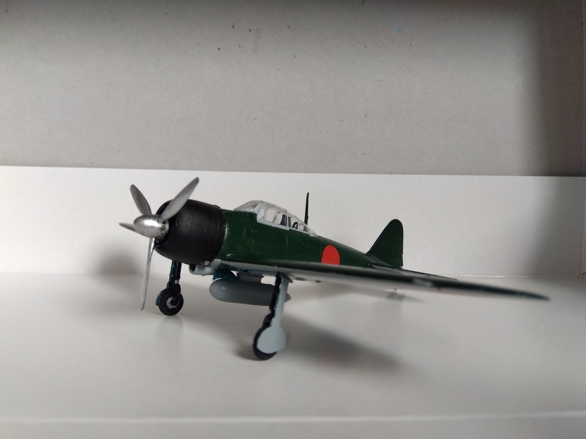 1/72スケールモデル零式艦上戦闘機22型の製作/ニーアレプリカント二周
