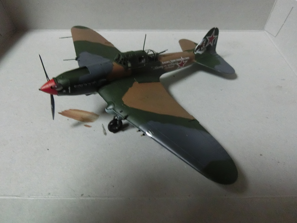 IL-2シュトルモビクのプラモデル製作/今週のお題「懐かしいもの」 - な