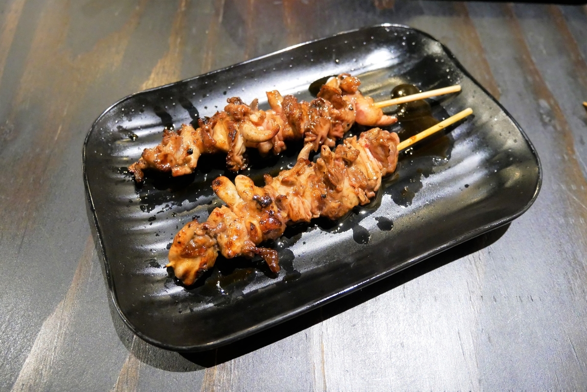 f:id:tentsu_media:20191021130523j:plain 大衆酒場はな 焼き鳥 かわ