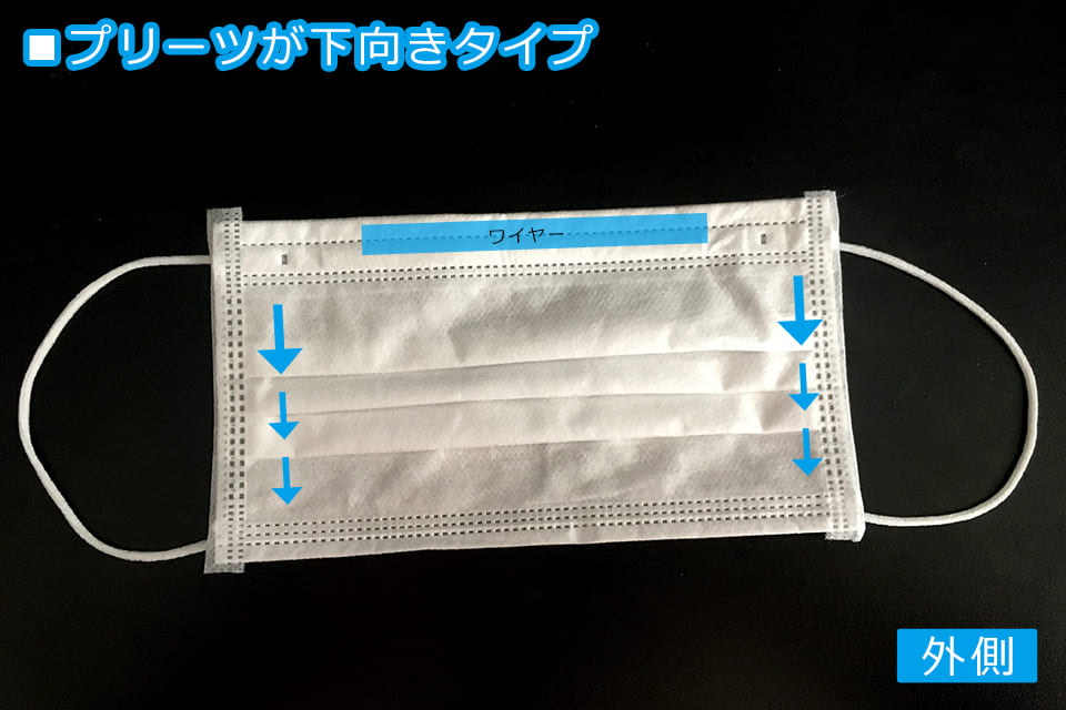 f:id:tentsu_media:20200910193633j:plain マスク 裏表