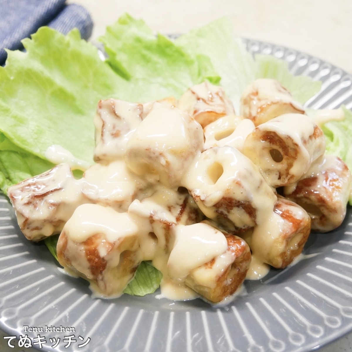 節約レシピなのに美味しすぎ マジでハマります お酒もご飯も超ススム エビマヨ風のちくわマヨ の作り方 てぬキッチン