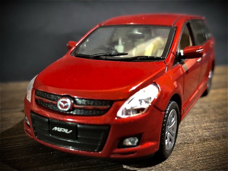 京商 1/43 Jコレクションシリーズ マツダ MPV 2006 - てOの趣味ブログ