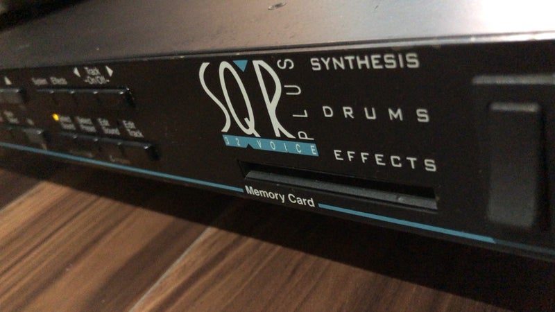楽器・機材 ensoniq sq-r plus 32voice シンセモジュール