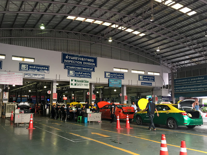 バンコクの陸運局