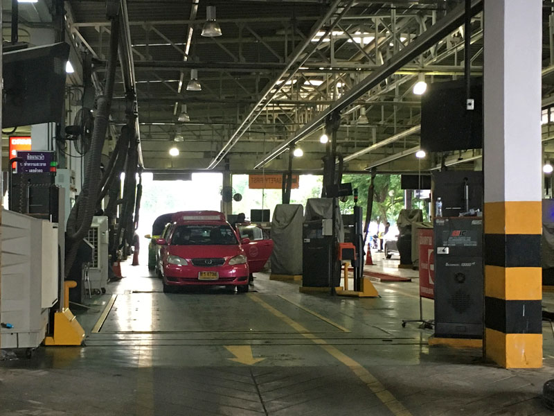 バンコクの陸運局