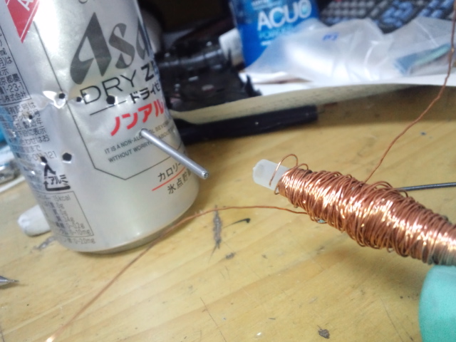 コイルをいじってコイルガンの効率化を目指す 自作武器を作ろうず