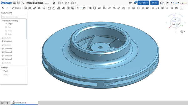Chromebookでも3d Cad Onshape はブラウザで動くモデリングソフト 自作武器を作ろうず