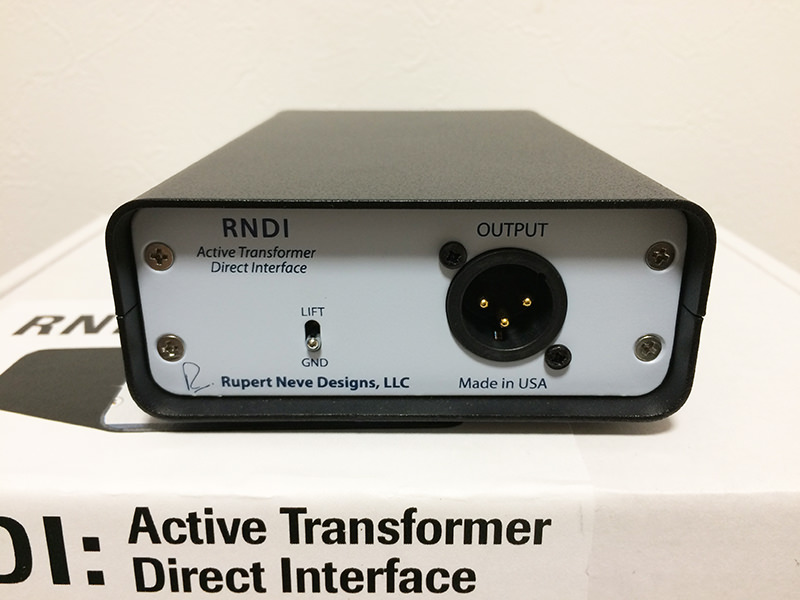 Neve RNDIでギターREC！！おすすめダイレクトボックスレビュー