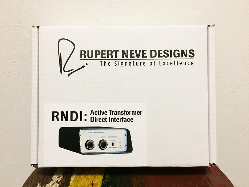 Neve RNDIでギターREC！！おすすめダイレクトボックスレビュー【※音源