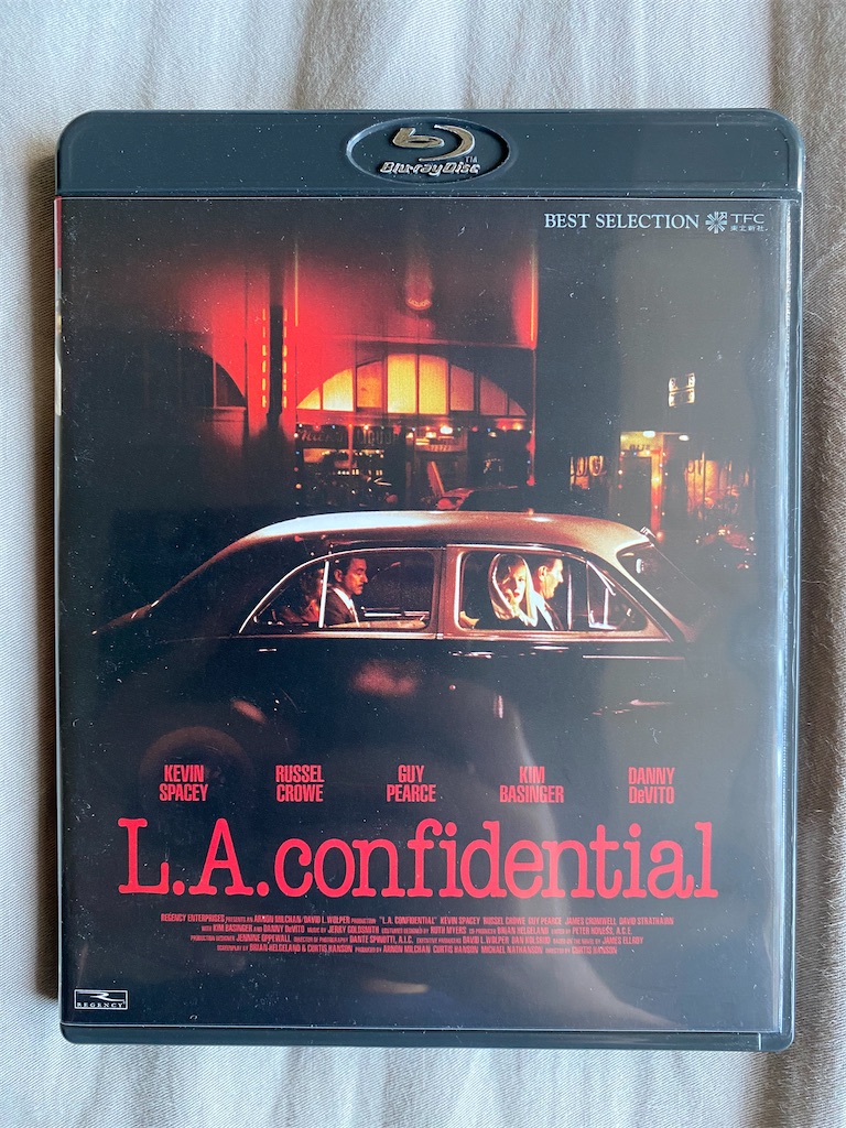映画ブルーレイ購入記 感想 L A コンフィデンシャル 映画を観て音楽を聴いて解説と感想を書くブログ