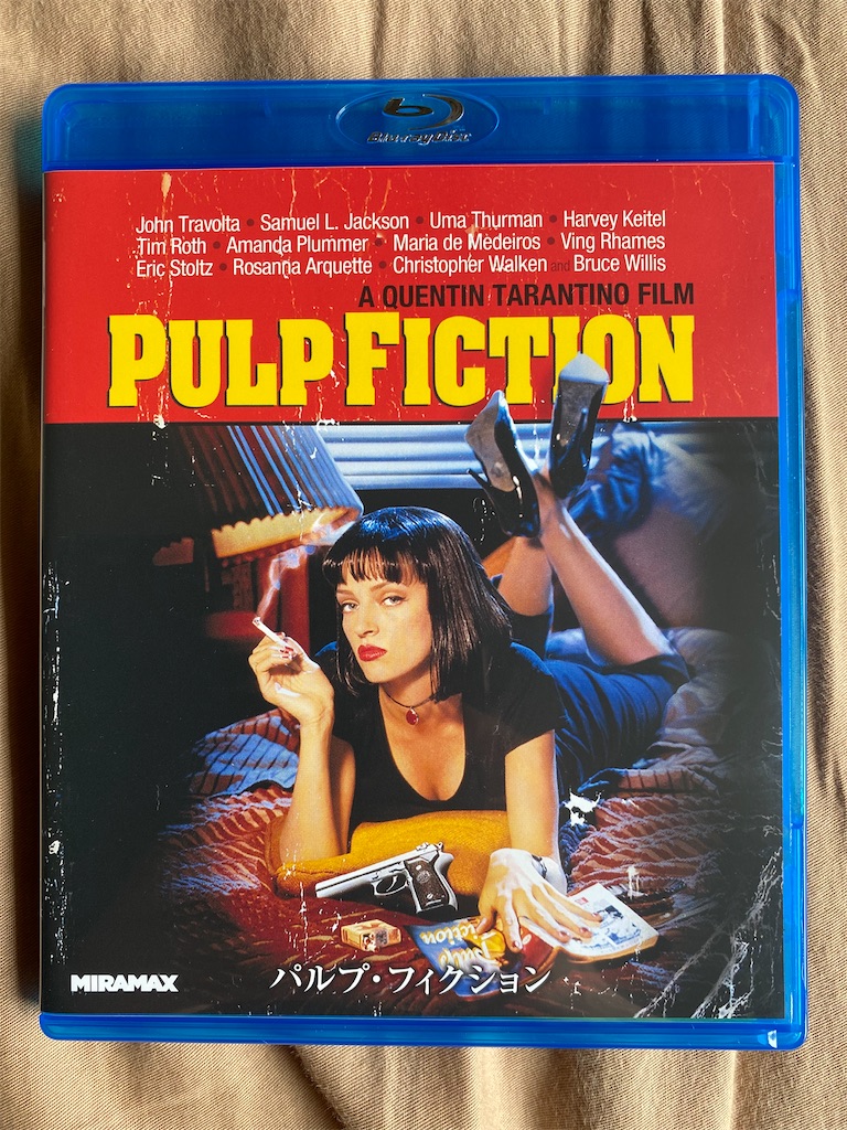 パルプ・フィクション　タランティーノ監督　フィルムセル 4Kタランティーノ『パルプ・フィクション』【海外盤Blu-ray発売