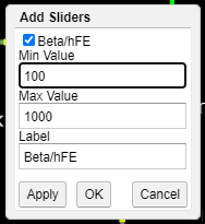 スライダー設定画面