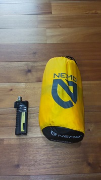 登山初心者が雲ノ平にいってきた その6 Nemo(ニーモ)のエアマット 