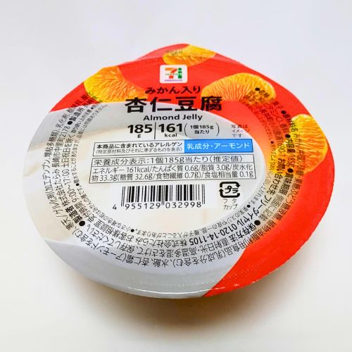 セブンイレブンでたらみ製造の「杏仁豆腐」をゲット☆美味しいよ☆値段