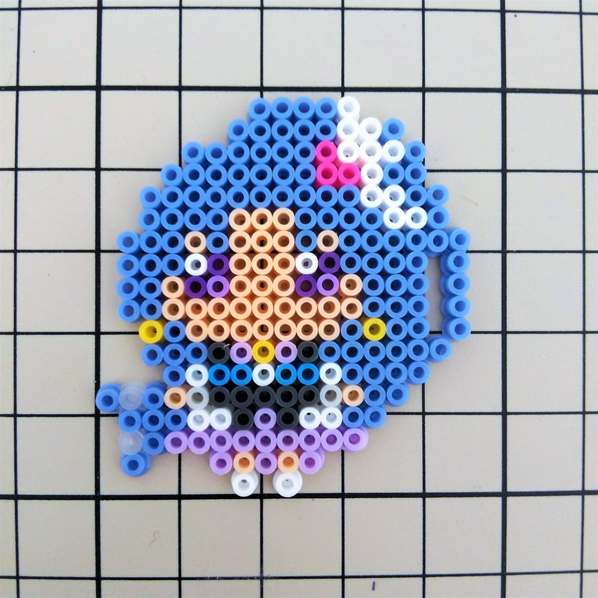 『キュアフォーチュン』をアイロンビーズで作ってみた