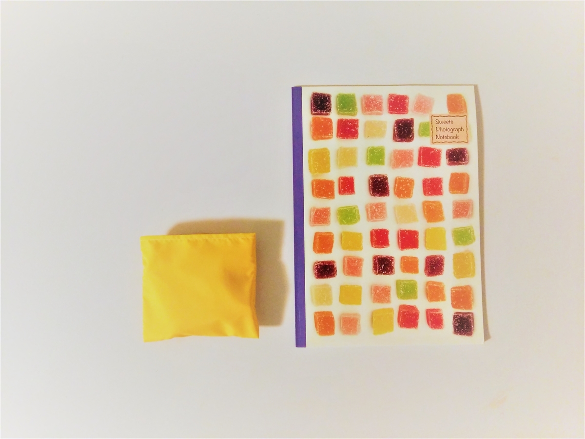 エコバッグをたたんでコンパクトに