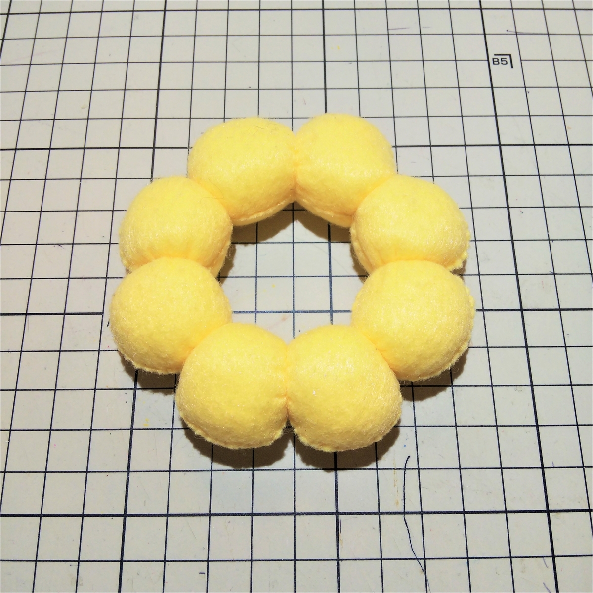 フェルトで作る『ポン・デ・リング』