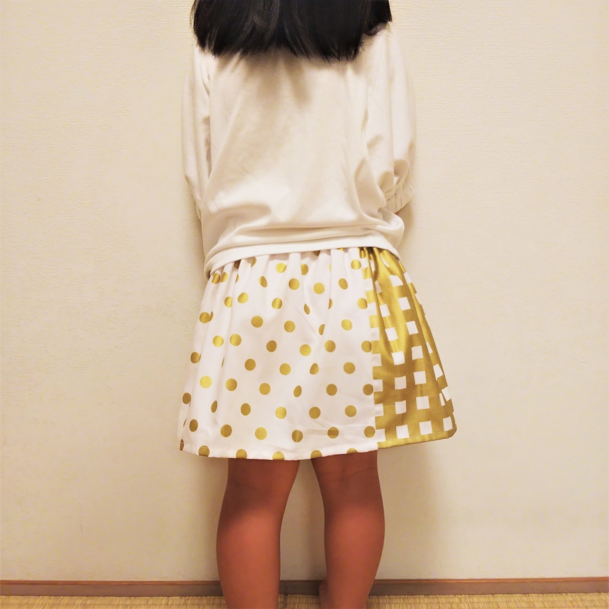 こどもスカートを作ってみた①